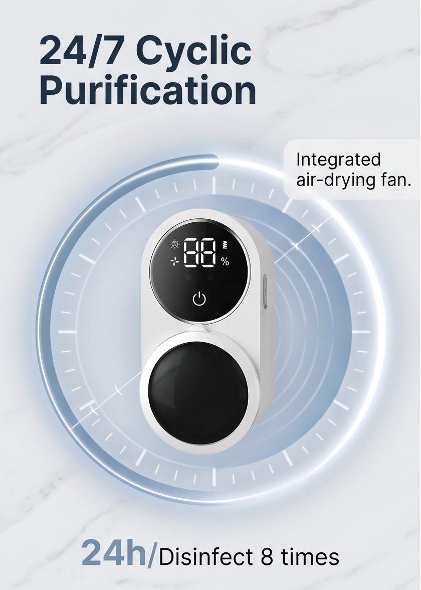 PureBrushCo™ Sonic Whitening Toothbrush
